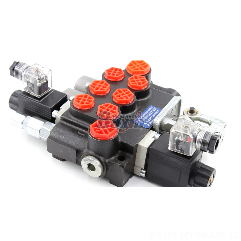 P40 Solenoid and Joystick 3 Spool Valve: Factory Direct Supply, Global Distribution detail image